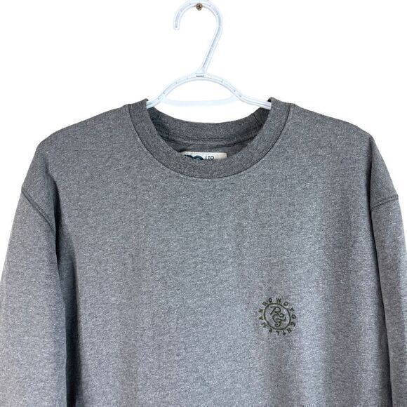 Rowdy Gentleman Sweatshirt‎ Mens XL Gray Crewneck Cotton Polyester Stretch - Picture 1 of 4